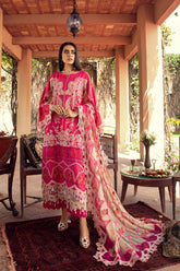 3-Pc Embroidered Unstitched Signature Eid Collection ED-06